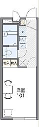 レオパレス宮野木台 1Kの間取図画像