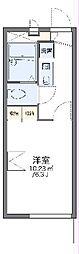 レオパレスコヅチ 1Kの間取図画像