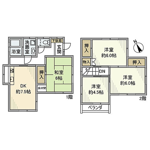 ホームズ 小作台戸建 4dk 賃料8 5万円 70 47 賃貸一戸建て住宅情報