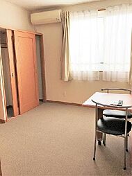 JR身延線 善光寺駅 徒歩4分の賃貸アパート 2階1Kのリビング/ダイニング