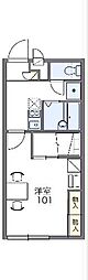 上毛電気鉄道 片貝駅 徒歩16分の賃貸アパート 1階1Kの間取り