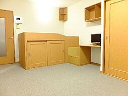 京成千原線 学園前駅 徒歩24分の賃貸アパート 2階1Kのリビング/ダイニング