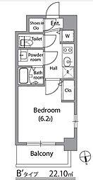 アドバンス西梅田ビオス 6階/-