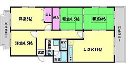 グリーンヒル北千里I 3階