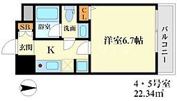 ハピネス江坂 5階
