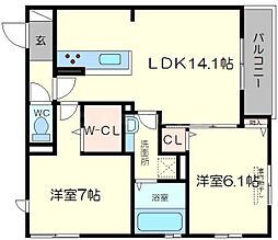 江坂駅 13.7万円