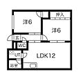 プリンセス高屋4階4.4万円