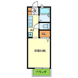 MINORUハイツ 2階/202