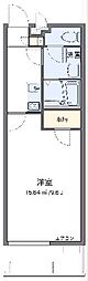クレイノラトルチェ 1Kの間取図画像