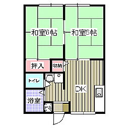 間取図画像 2DK