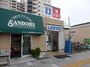 【コンビニエンスストア】ローソン平塚駅南口店まで145ｍ