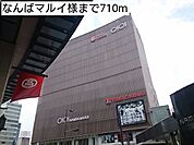 【ショッピングセンター】なんばマルイ様まで710ｍ