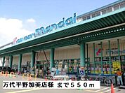 【スーパー】万代平野加美店様まで550ｍ