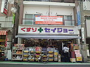 【ドラッグストア】くすりセイジョー九品仏店まで496ｍ