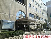 【総合病院】白鷺病院様まで360ｍ