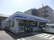 【コンビニエンスストア】ローソン春日部緑町四丁目店まで650ｍ