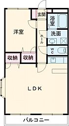 間取図画像 2DK