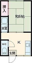 間取図画像 1K