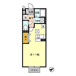 間取図画像 ワンルーム