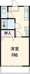 間取図画像 1K