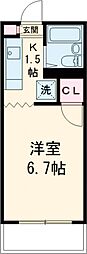 間取図画像 1K