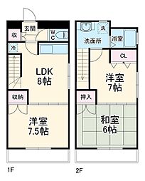 名古屋市営東山線 今池駅 徒歩1分の賃貸マンション 4階3LDKの間取り