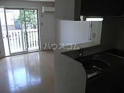 JR武蔵野線 吉川駅 バス20分 川野集会所下車 徒歩2分の賃貸アパート 1階2LDKのリビング/ダイニング