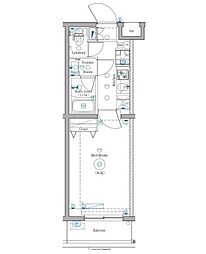 ＤＩＰＳ明大前 1階1Kの間取り