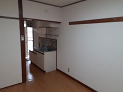 橘花荘 201 2階ワンルームのリビング/ダイニング