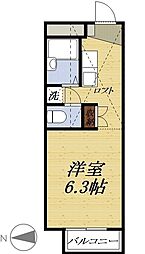 間取図画像 1K