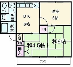 間取図画像 3DK