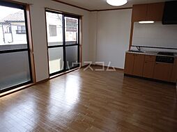 名鉄尾西線 日比野駅 3.6kmの賃貸アパート 2階1LDKのリビング/ダイニング
