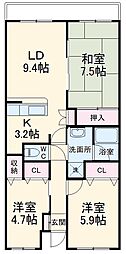 上永谷駅 9.5万円