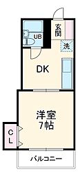 タウンプラザ東 2階/-