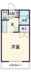 間取図画像 1K