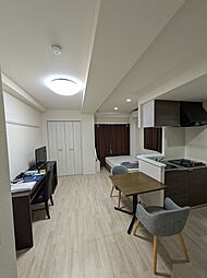 レピュア池上レジデンス 4階ワンルームのリビング/ダイニング