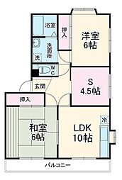 間取図画像 2SLDK
