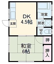 間取図画像 1DK