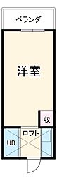 間取図画像 1K