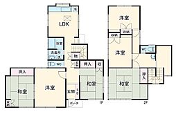 京急本線 県立大学駅 徒歩19分の賃貸一戸建て 2階6SDKの間取り