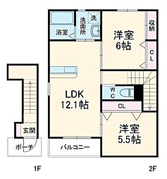 榎戸駅 6.5万円