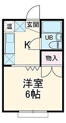 間取図画像 1K