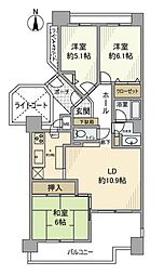 狭山ヶ丘駅 9.5万円