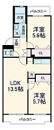 北鴻巣駅 7.5万円