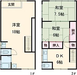 志茂駅 17.0万円