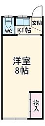 間取図画像 1K
