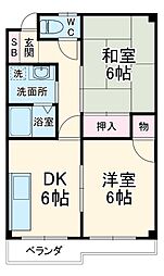 間取図画像 2DK