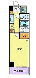 ＣＩＴＹ　ＳＰＩＲＥ国分寺 4階1Kの間取り