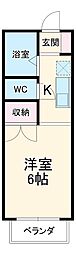 間取図画像 1K