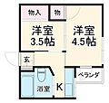 保坂マンション5階4.0万円